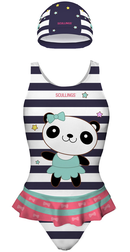 panda swimsuit girl