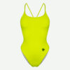 Fato de Banho Open Back Scullings Amarelo Neon