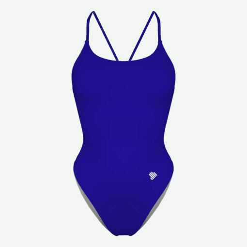 Fato de Banho Open Back Scullings Blue Ocean frente