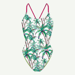 Women's Tie Back Swimsuit Scullings Coconut