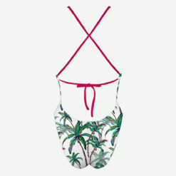 Women's Tie Back Swimsuit Scullings Coconut