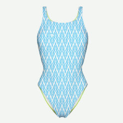 Women's Swimsuit Scullings Blue Ear