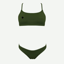 Women's Sunkini Scullings Army Green